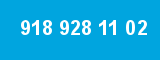 918 928 11 02 918 928 11 02
